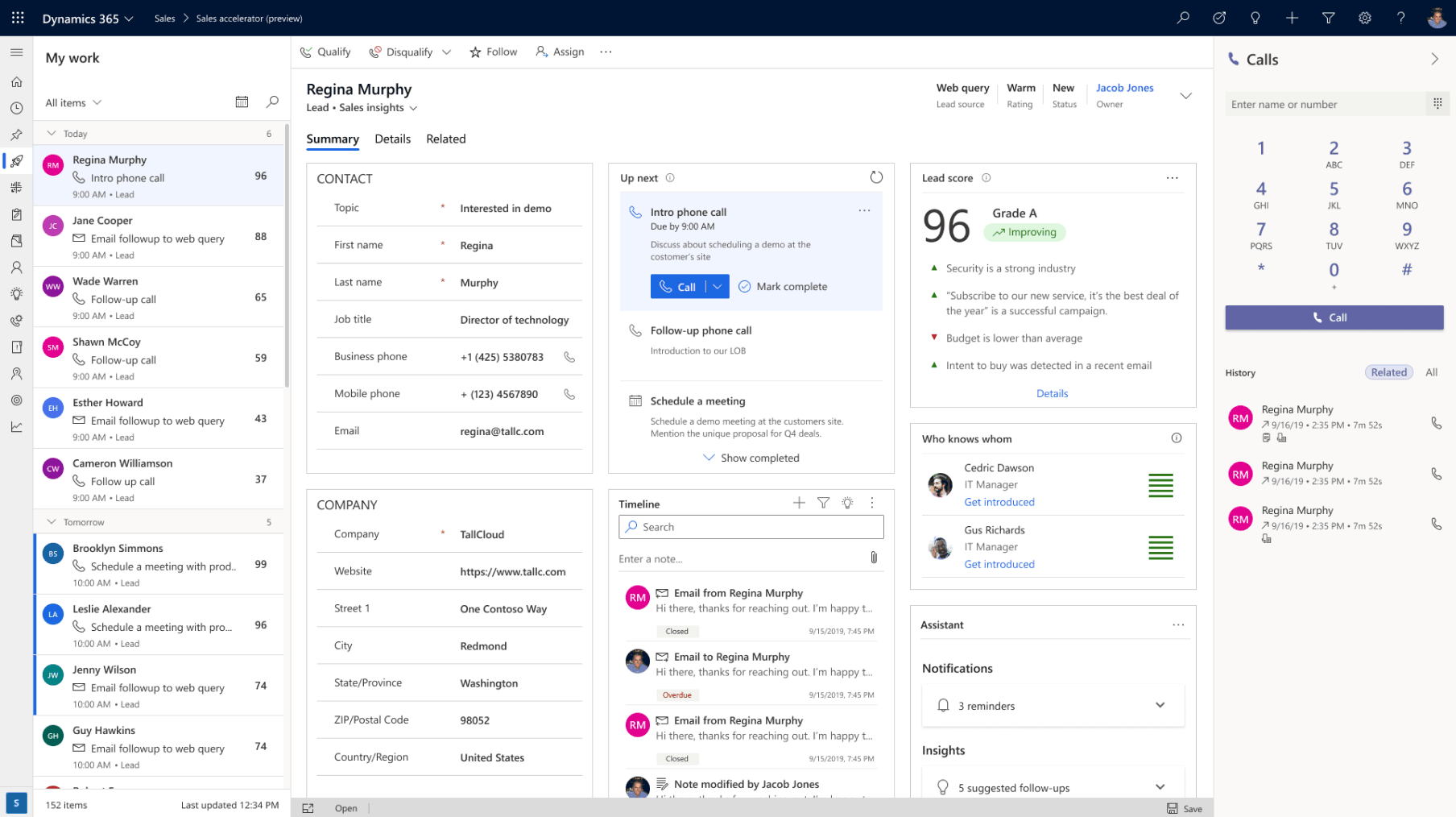 Microsoft Dynamic 365 CRM