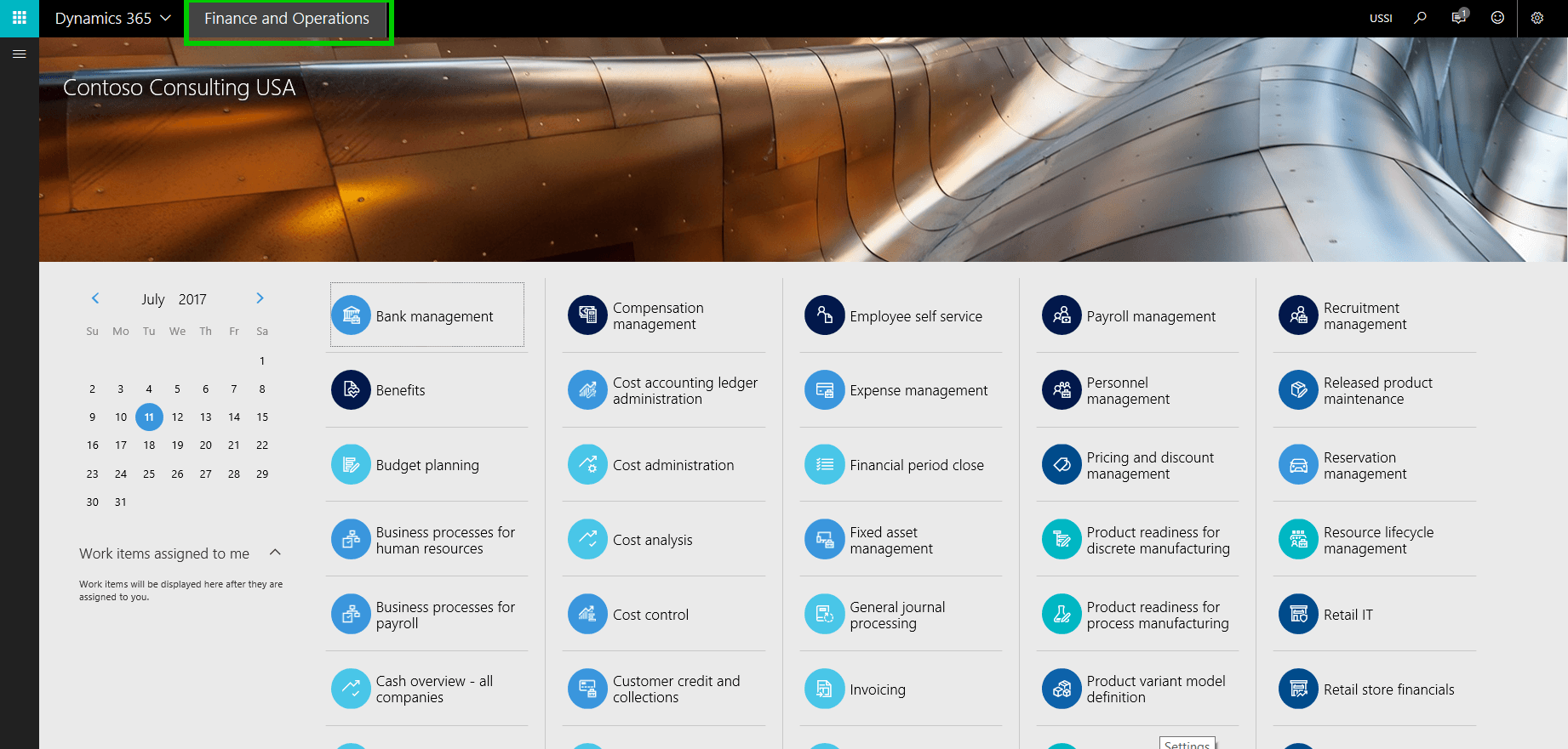 Microsoft Dynamic 365 Finance